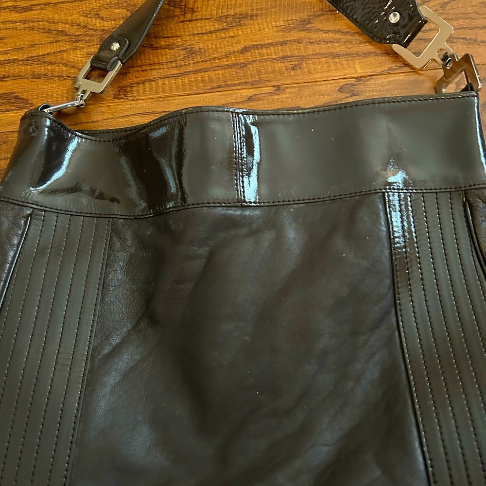 Jillstuart black bag with shiny trim